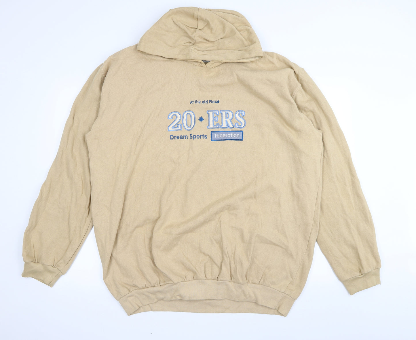 Club Sportif Mens Beige   Pullover Jumper Size 2XL