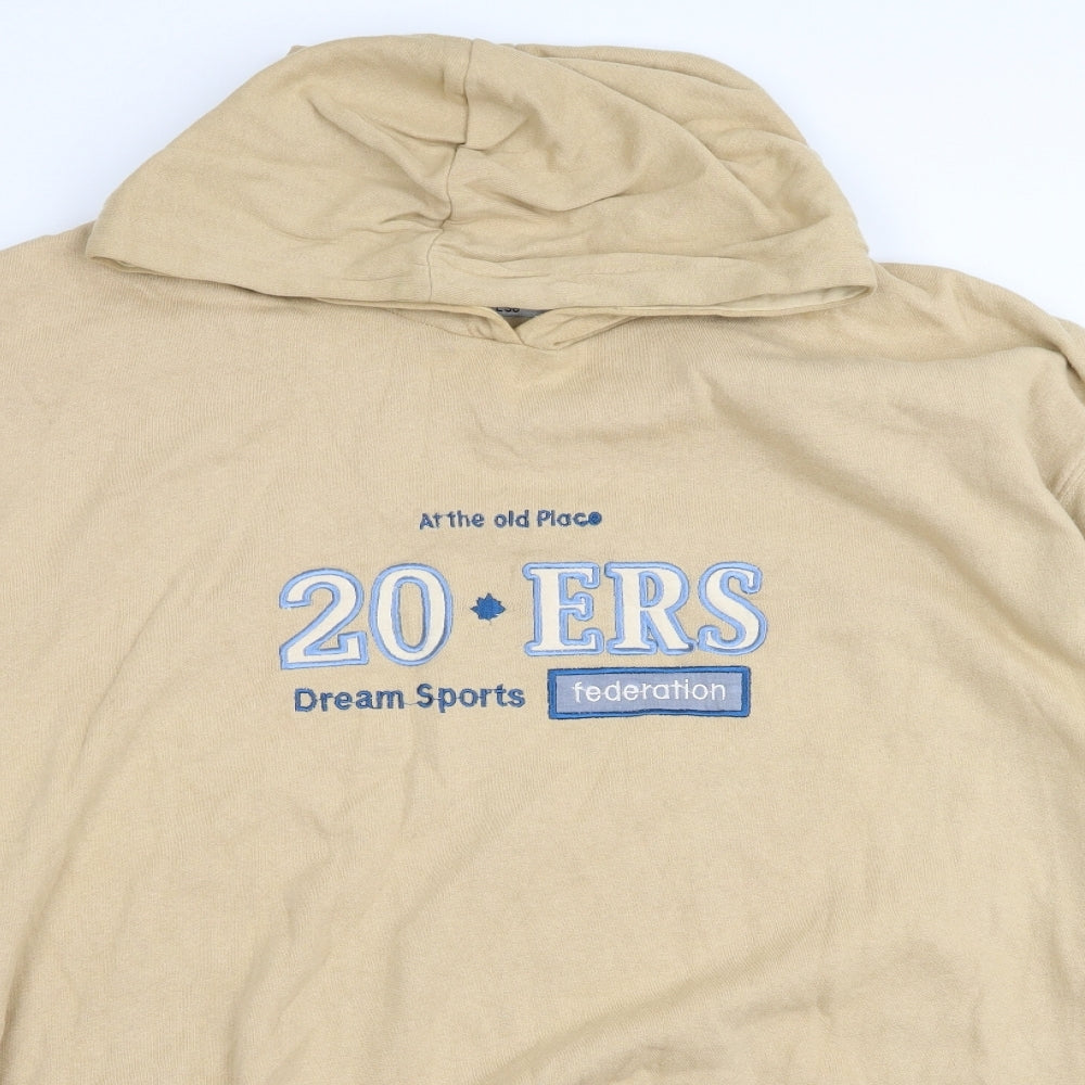 Club Sportif Mens Beige   Pullover Jumper Size 2XL