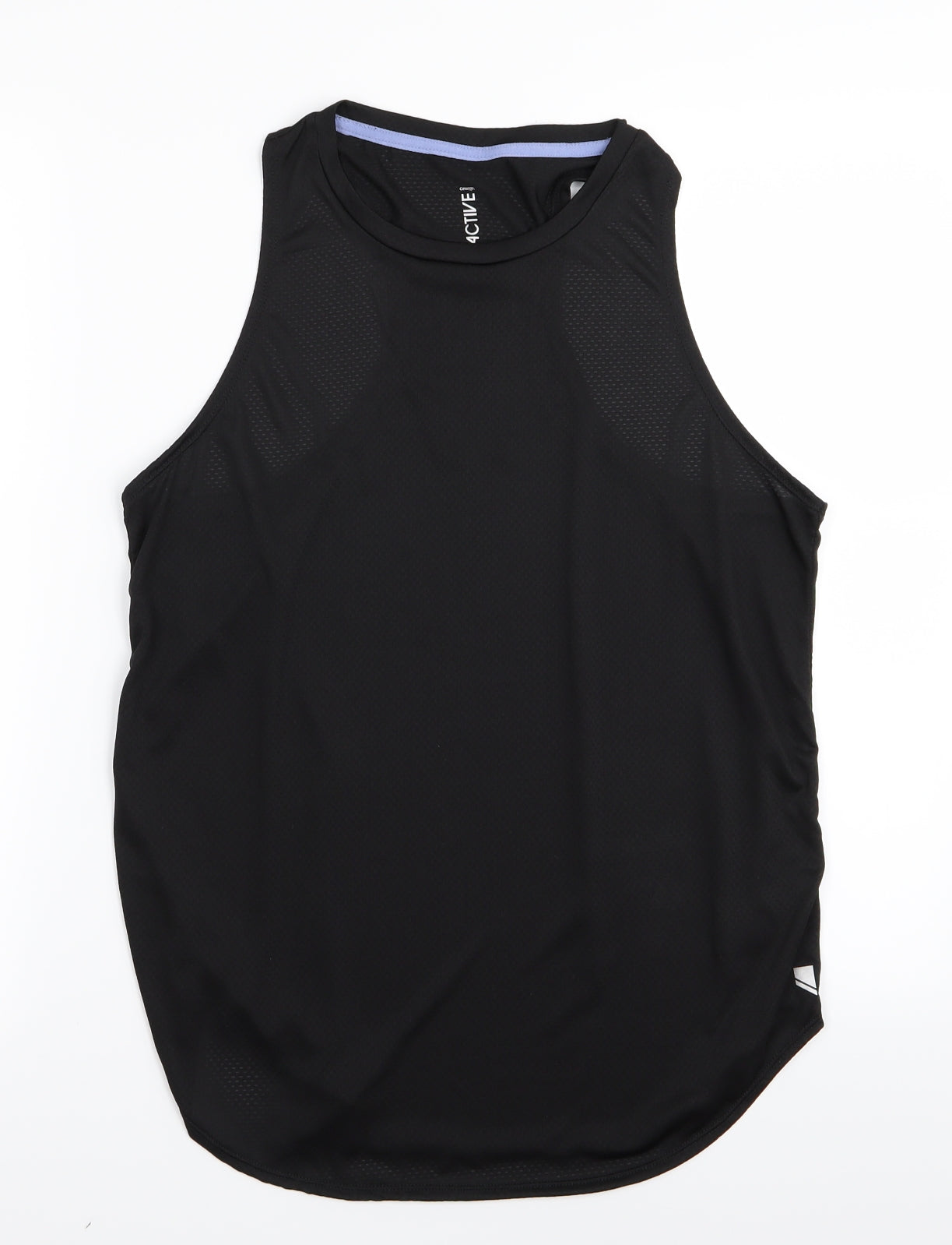 Asda George Womens Black   Basic Tank Size 12