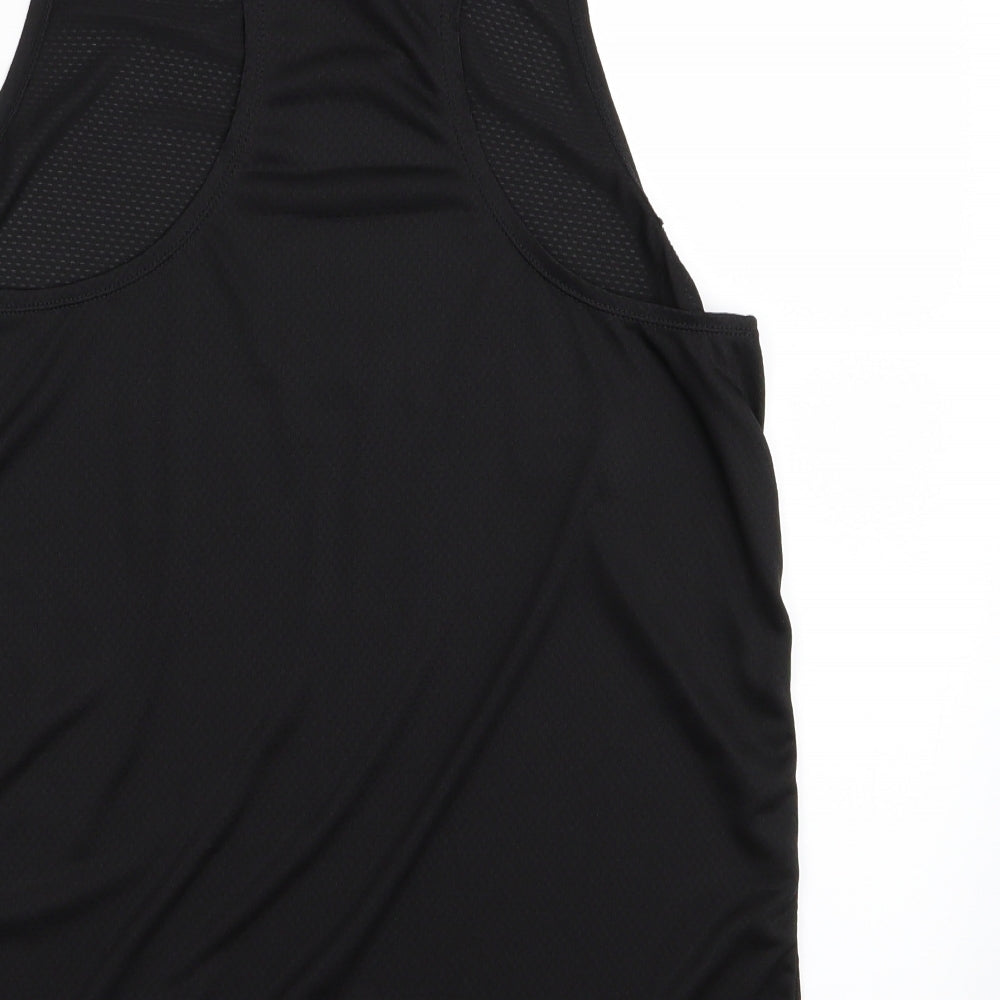 Asda George Womens Black   Basic Tank Size 12