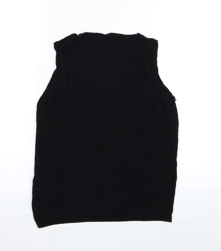 F&F Womens Black Basic Tank Size 10