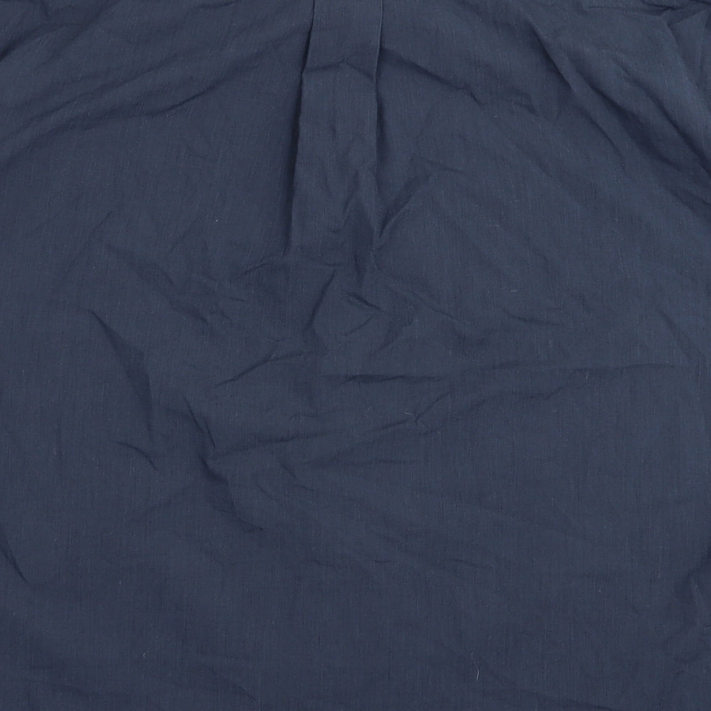 copperstone Mens Blue    Button-Up Size 15