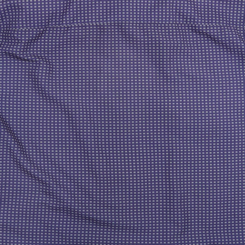 firestrap Mens Blue Geometric   Button-Up Size M