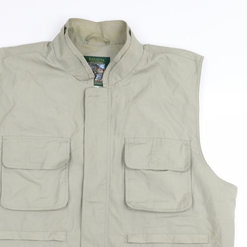 Regatta Mens Green   Gilet Coat Size XL