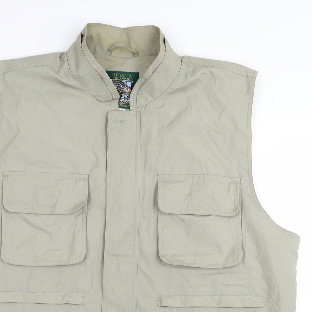 Regatta Mens Green   Gilet Coat Size XL