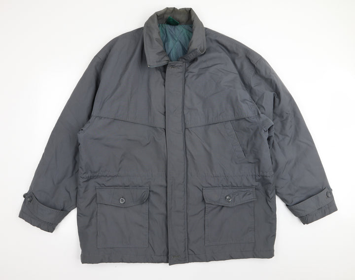 Mens Casuals Mens Blue   Overcoat Coat Size XL