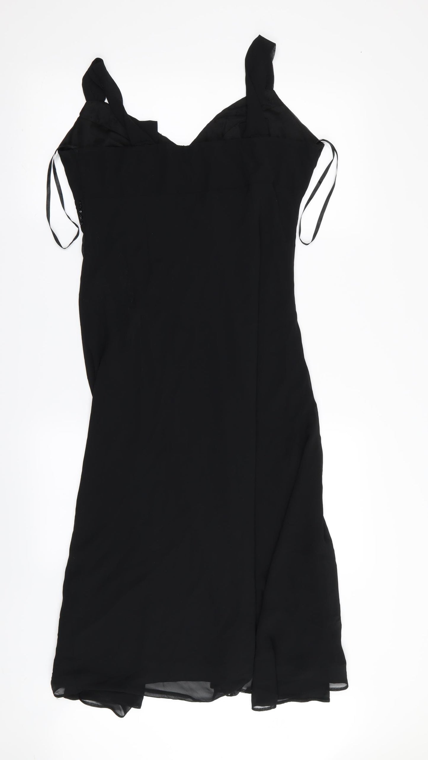 Debenhams Womens Black   Fit & Flare  Size 14
