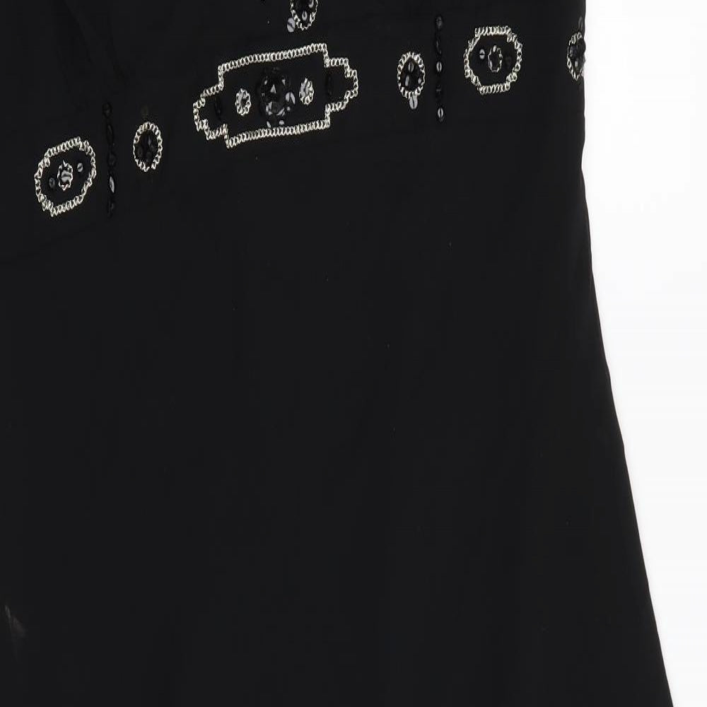 Debenhams Womens Black   Fit & Flare  Size 14