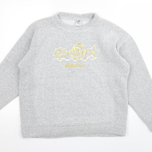 ESY sportswear Womens Grey   Pullover Jumper Size S
