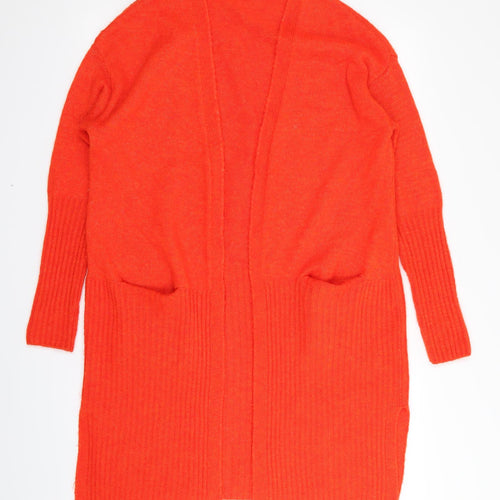 Asda George Womens Orange   Cardigan Jumper Size 8