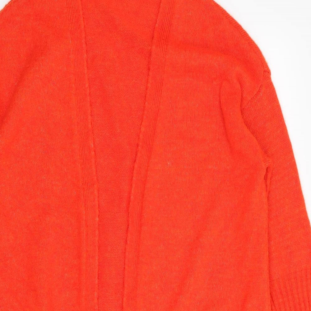 Asda George Womens Orange   Cardigan Jumper Size 8