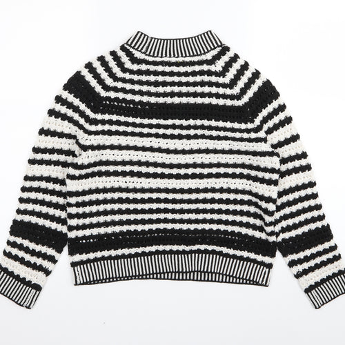 papaya Womens Multicoloured Striped  Pullover Jumper Size 8