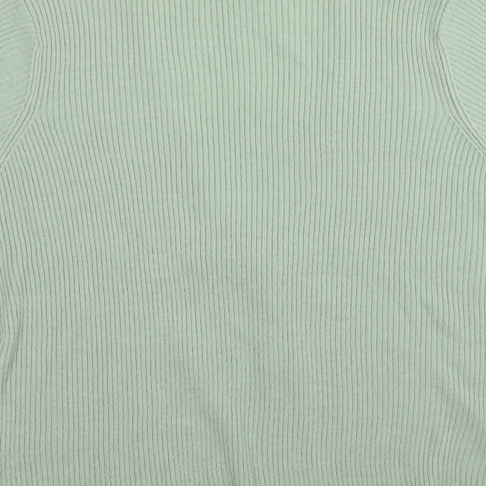 BM Womens Green   Cardigan Jumper Size L