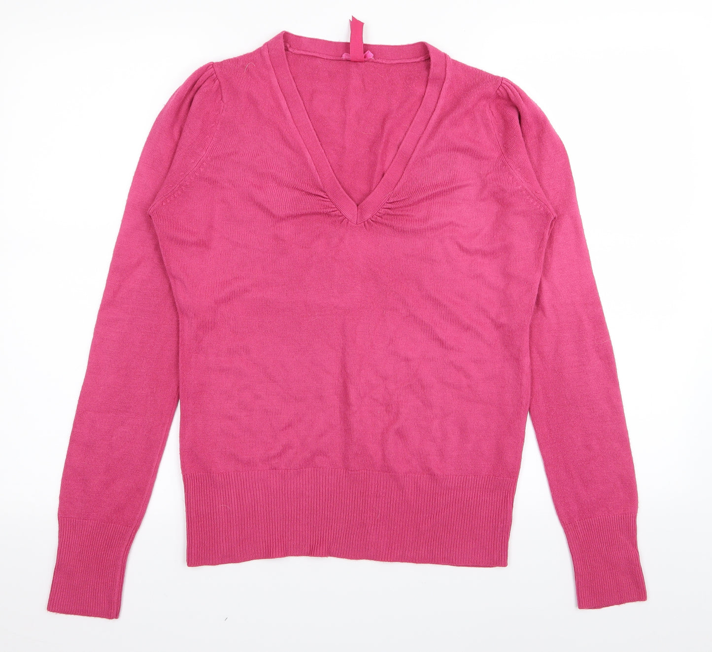 made with love Womens Pink   Basic T-Shirt Size 10