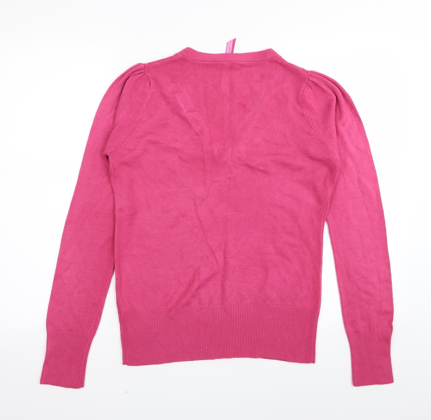 made with love Womens Pink   Basic T-Shirt Size 10