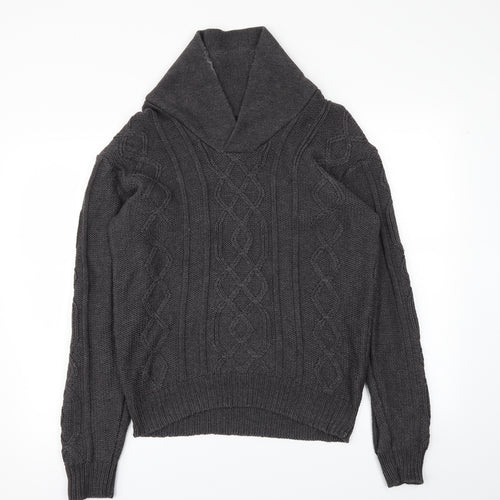 dr wash Mens Grey   Pullover Jumper Size L