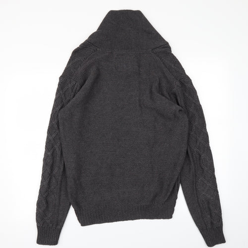 dr wash Mens Grey   Pullover Jumper Size L