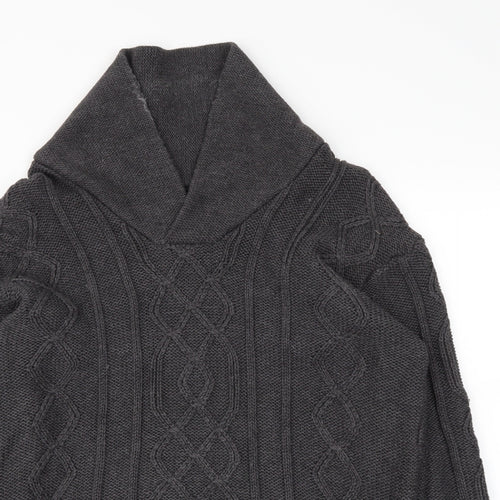 dr wash Mens Grey   Pullover Jumper Size L