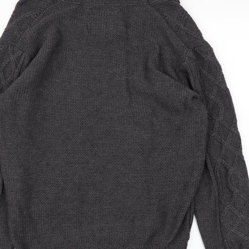 dr wash Mens Grey   Pullover Jumper Size L