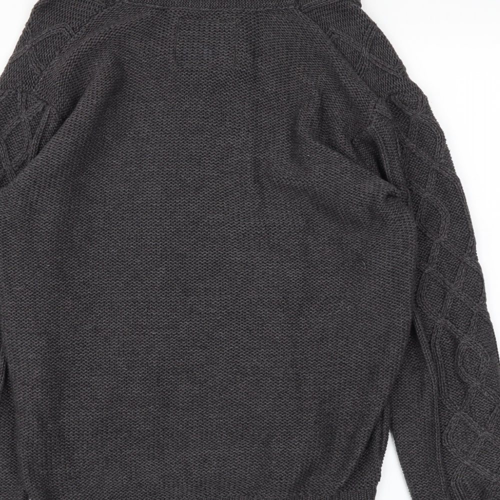 dr wash Mens Grey   Pullover Jumper Size L