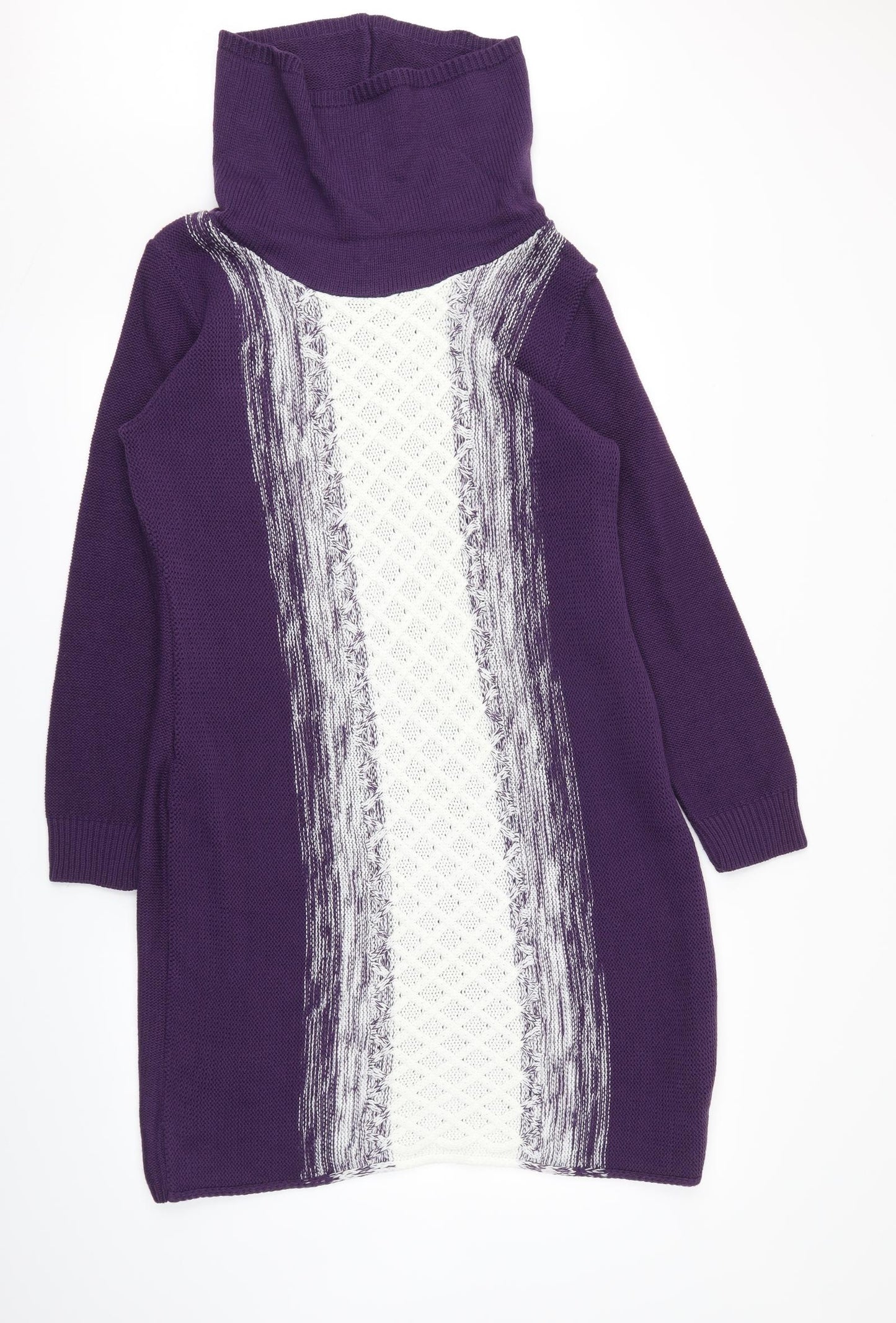 Bodyflirt Womens Purple   Jumper Dress  Size L
