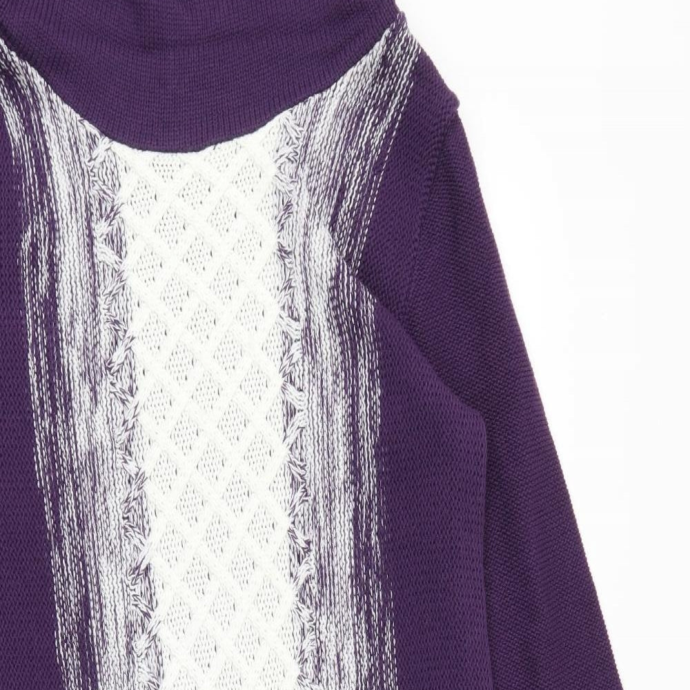 Bodyflirt Womens Purple   Jumper Dress  Size L