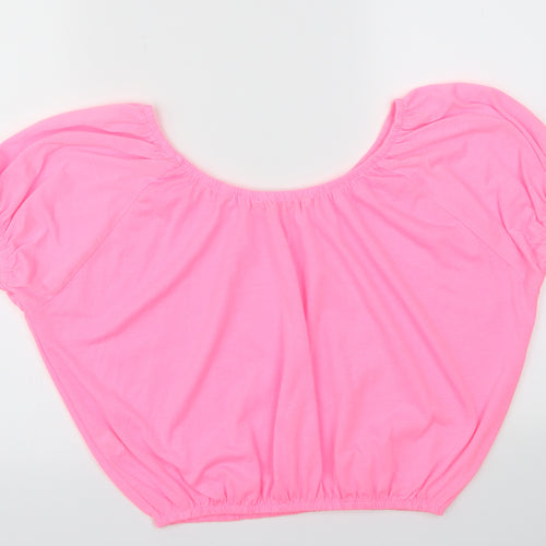 Primark Womens Pink   Basic T-Shirt Size 8