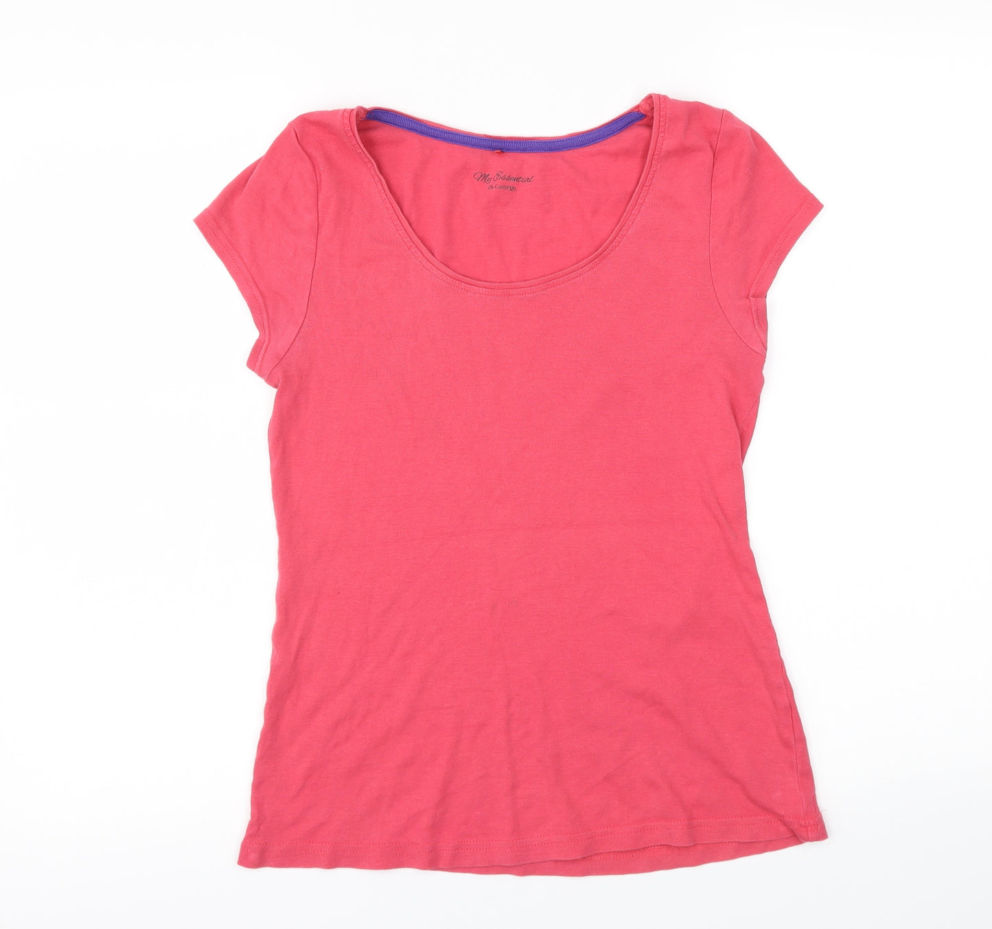 George Womens Red   Basic T-Shirt Size 12