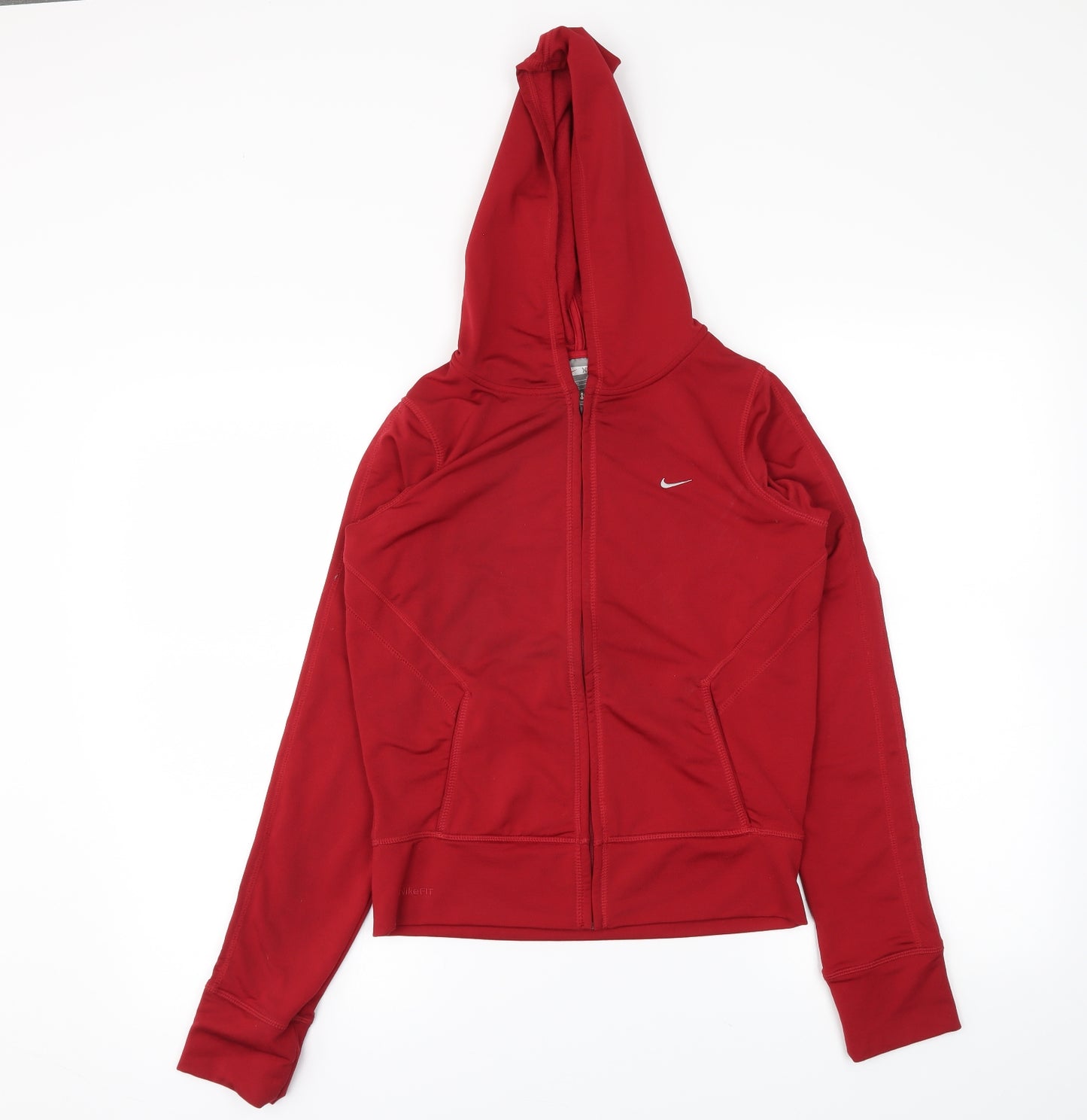 Nike Womens Red   Full Zip Jumper Size XS