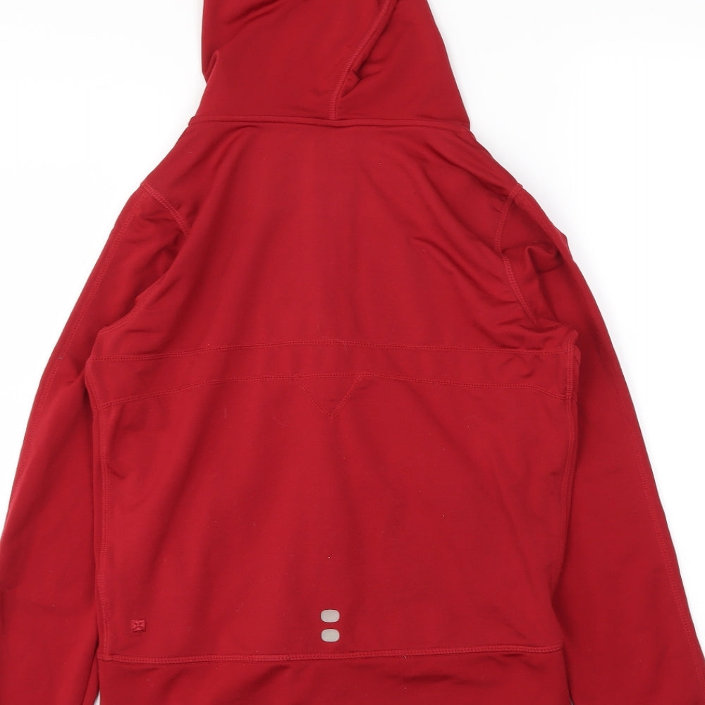 Nike Womens Red   Full Zip Jumper Size XS