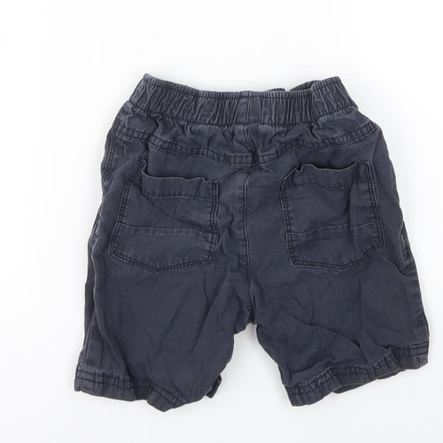 George Boys Blue   Chino Shorts Size 4-5 Years