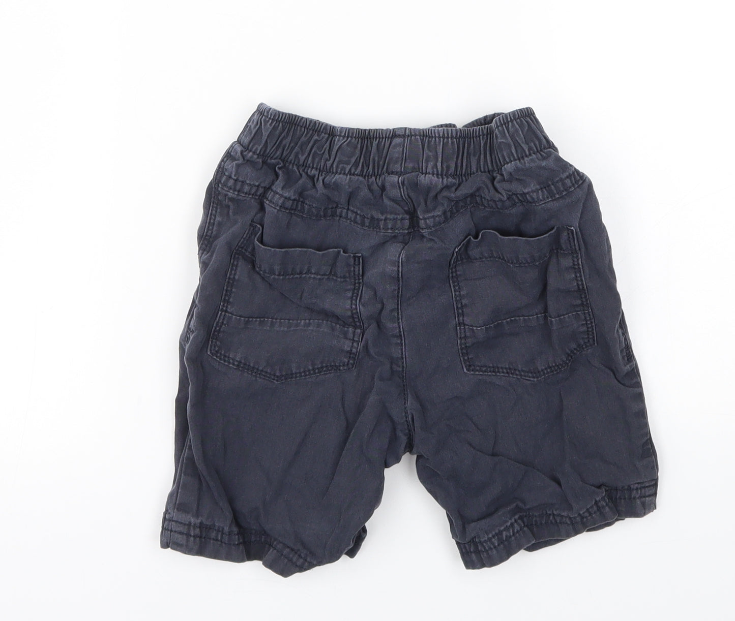George Boys Blue   Chino Shorts Size 4-5 Years