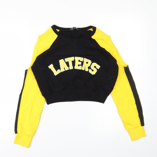Select Womens Black   Pullover Jumper Size 6