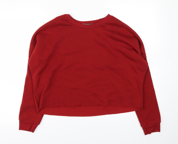 Primark Womens Red   Pullover Hoodie Size 2XS