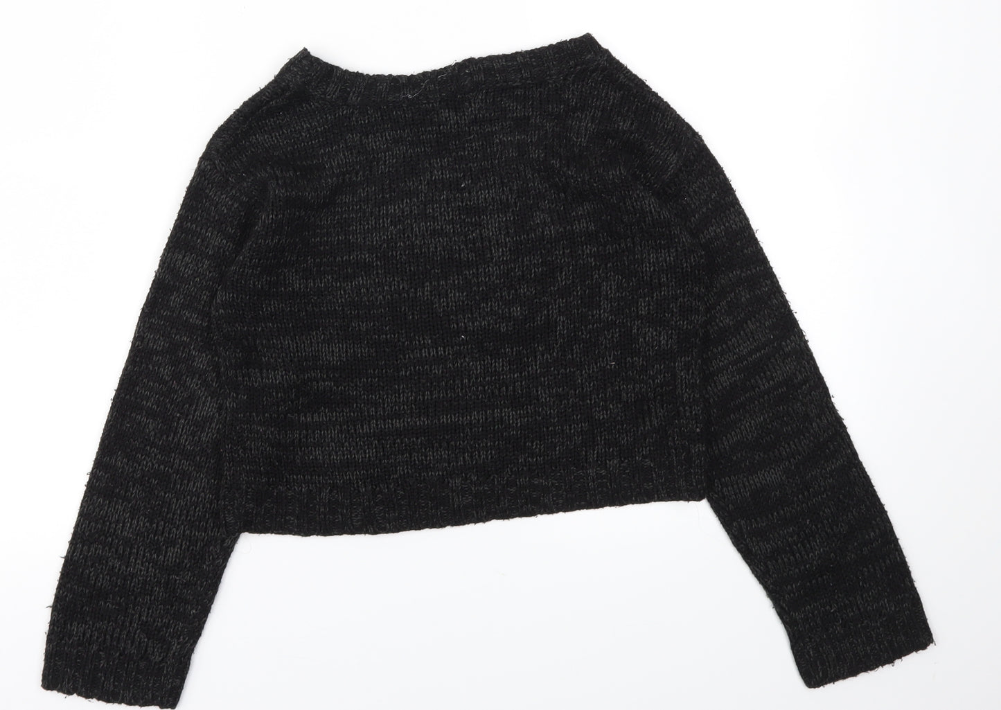 YD Girls Black   Pullover Jumper Size 10-11 Years