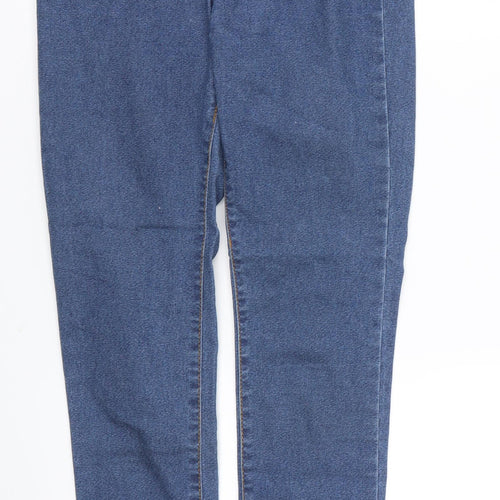 Denim & Co. Womens Blue   Skinny Jeans Size 8 L27 in