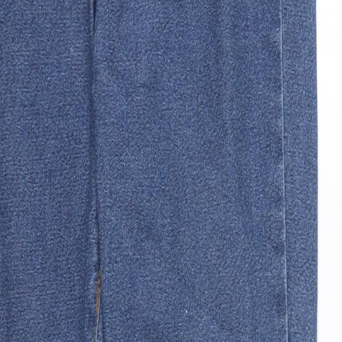 Denim & Co. Womens Blue   Skinny Jeans Size 8 L27 in