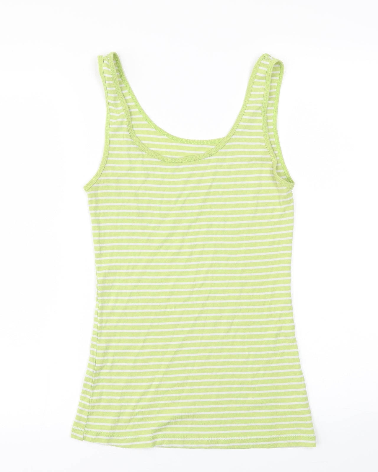 Peacocks Womens Green Polka Dot  Basic T-Shirt Size 14