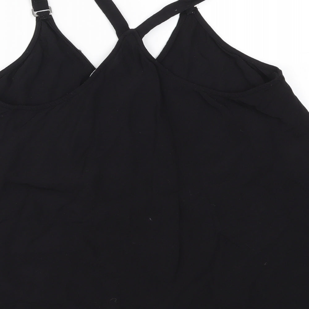 New Look Womens Black   Basic Blouse Size 10