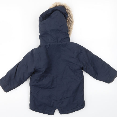 Next  Boys Blue   Basic Coat Coat Size 2 Years