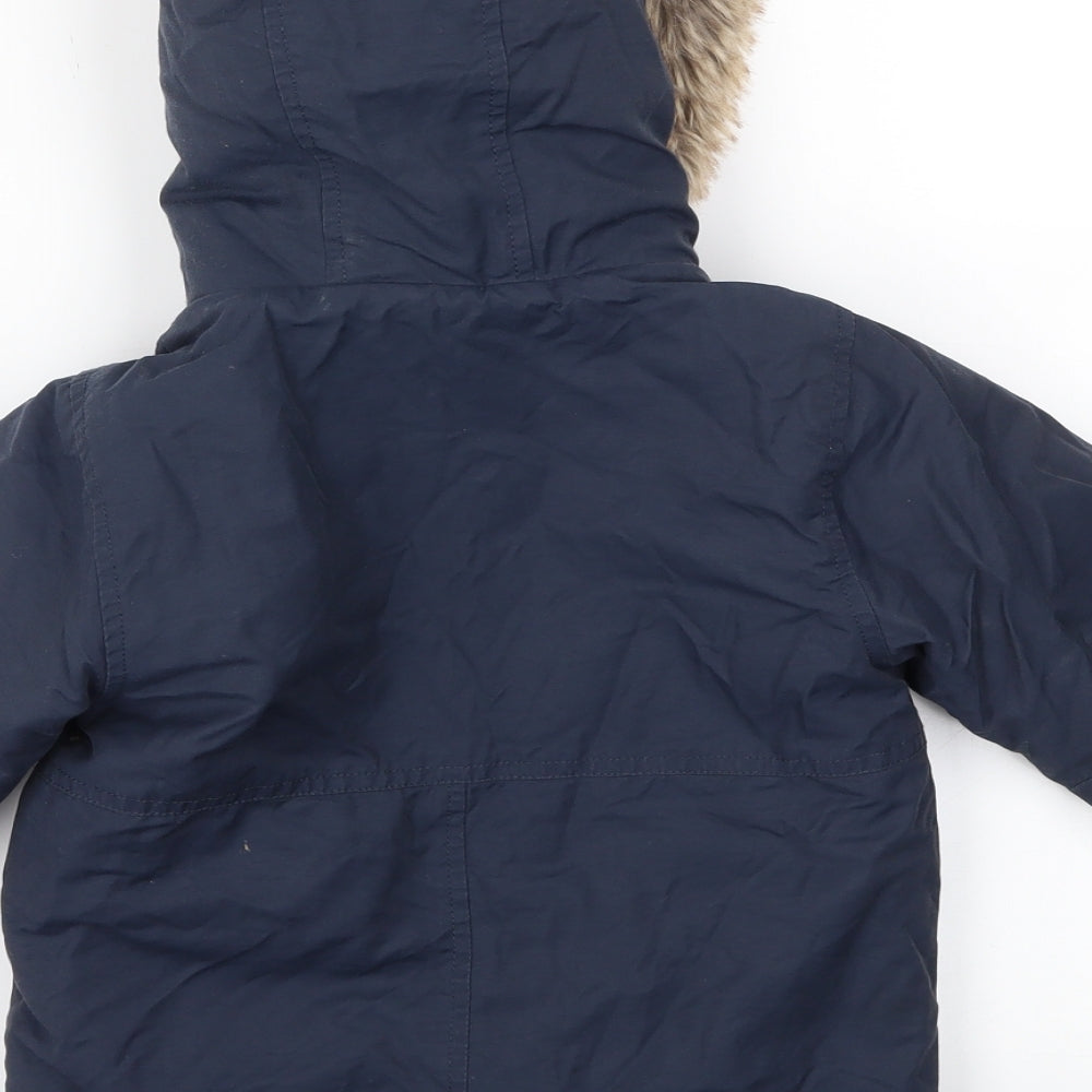 Next  Boys Blue   Basic Coat Coat Size 2 Years