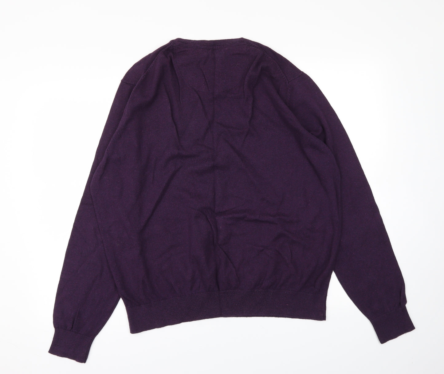 Racing Green Mens Purple   Pullover Sweatshirt Size XL