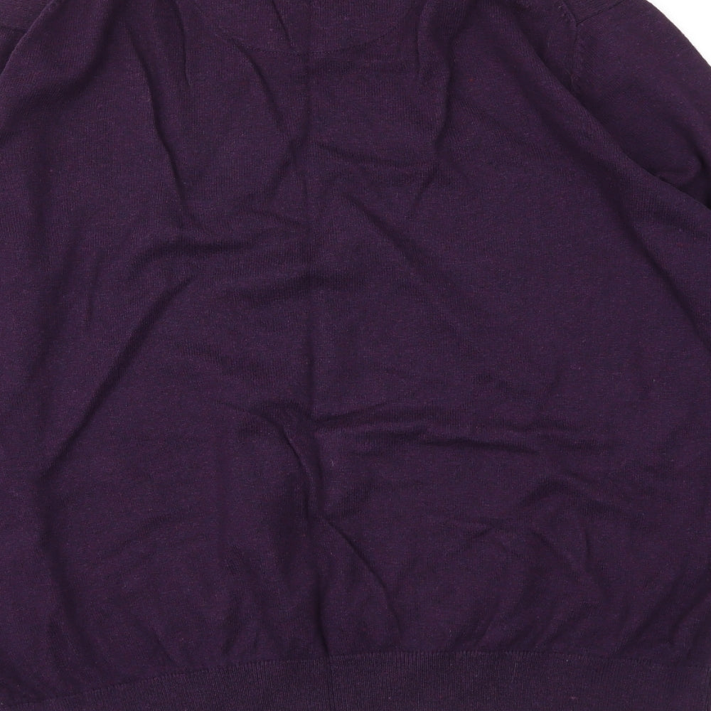 Racing Green Mens Purple   Pullover Sweatshirt Size XL