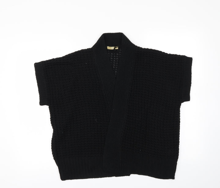 TU Womens Black Cardigan Jumper Size 14