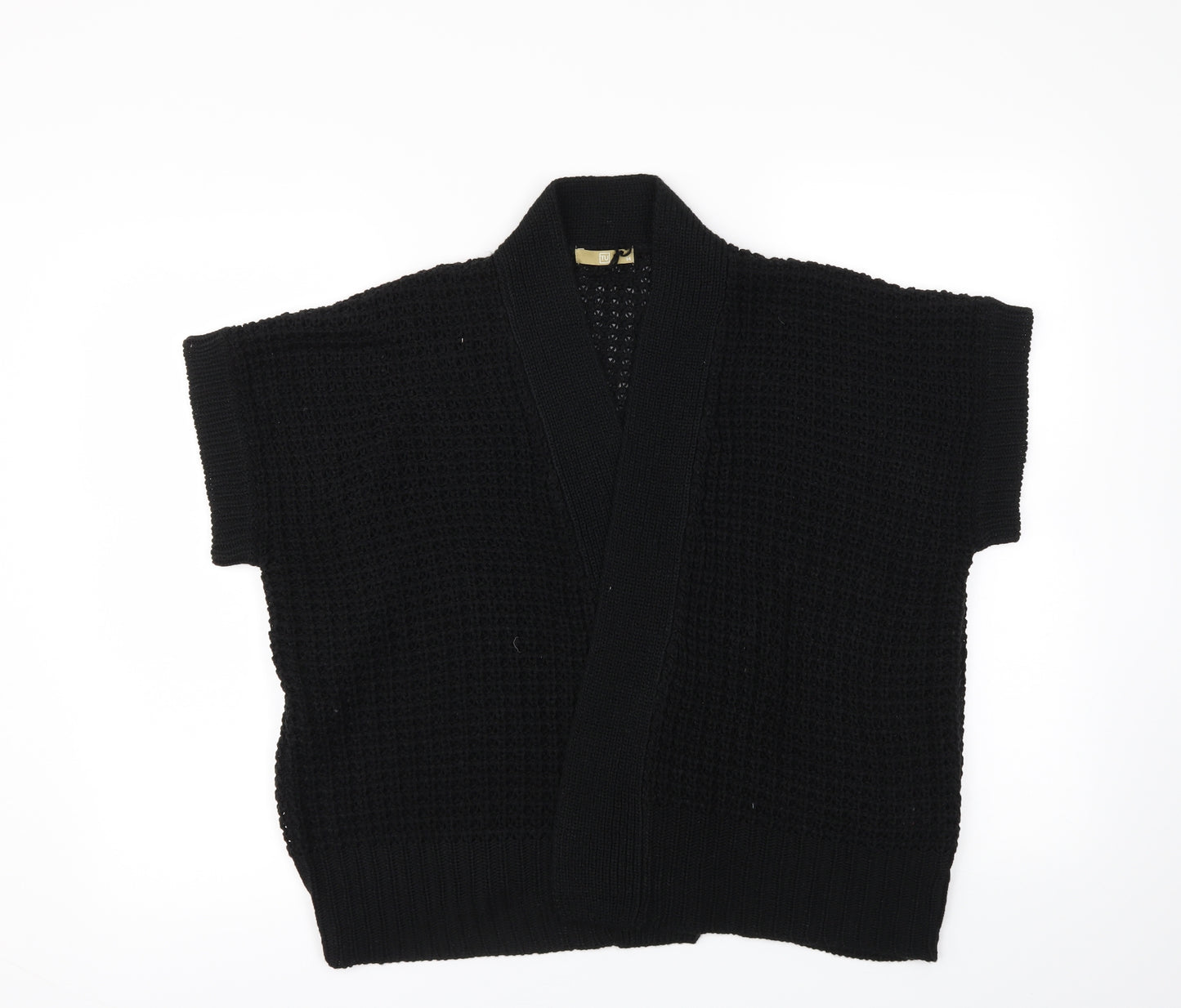 TU Womens Black   Cardigan Jumper Size 14