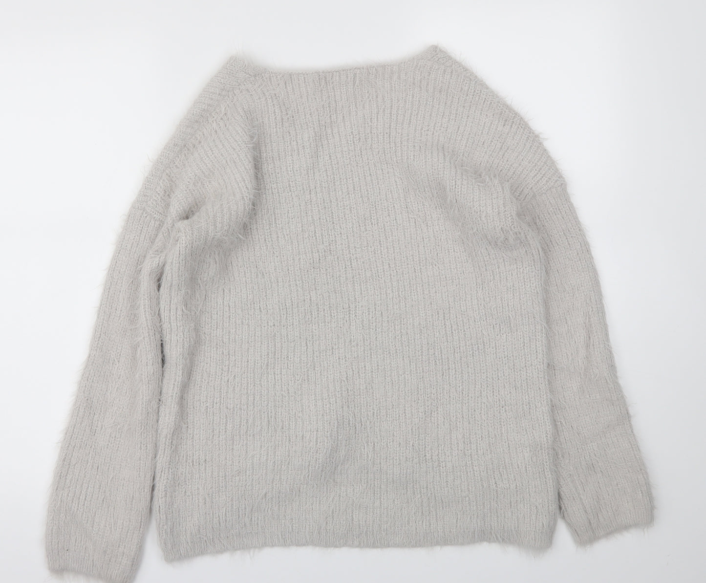 Primark Womens Grey   Pullover Jumper Size M