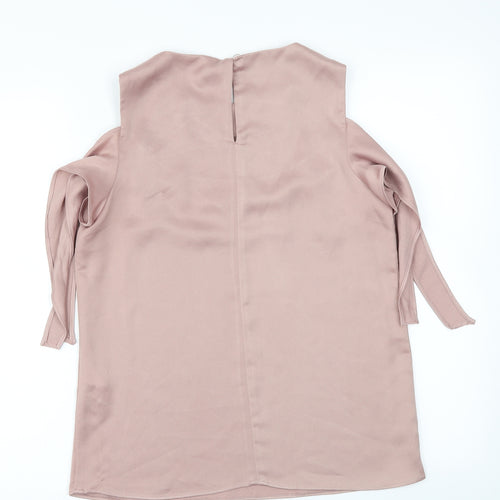 Oasis Womens Pink   Basic T-Shirt Size 8