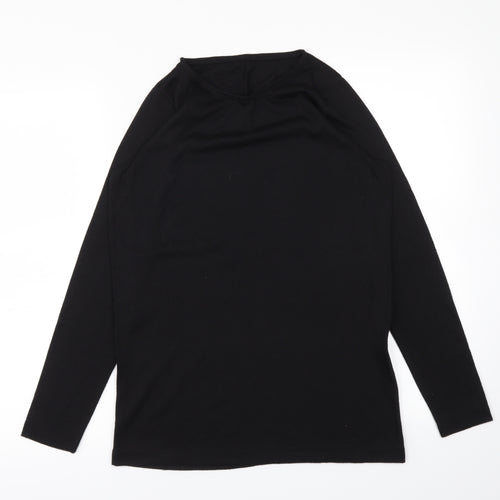 Preworn Womens Black   Basic T-Shirt Size L