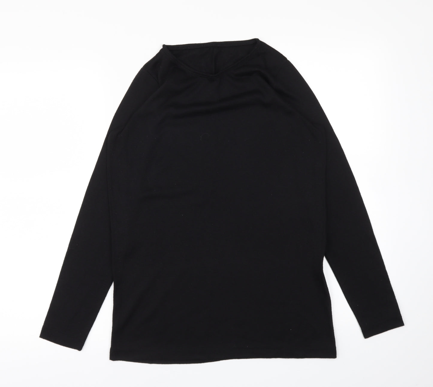 Preworn Womens Black   Basic T-Shirt Size L