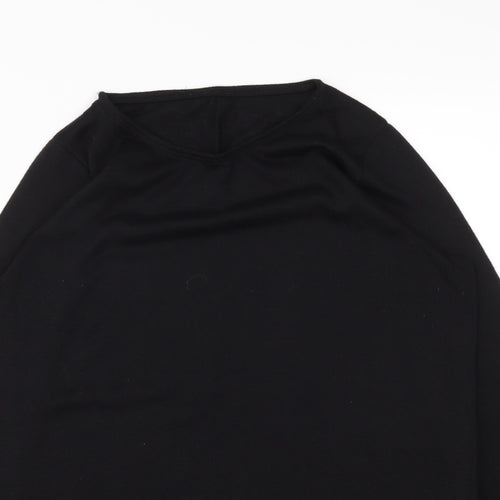Preworn Womens Black   Basic T-Shirt Size L